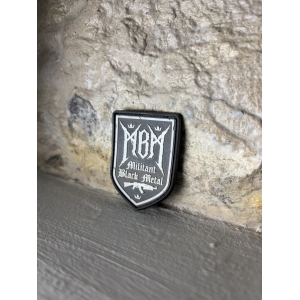 Патч «Militant Black Metal Shield» (ПВХ)